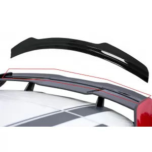 Lip Extension Roof Spoiler suitable for Mercedes A-Class W176 (2012-2018) W177 (2018-Up) GLA SUV X156 (2014-2019) H247 (2020-Up) Piano Black Add-On