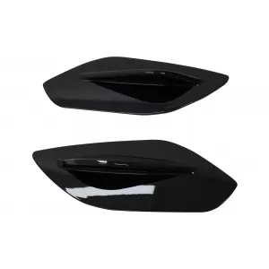 Side Extension for Roof Spoiler suitable for Mercedes A-Class W176 (2012-2018) W177 (2018-Up) GLA SUV X156 (2014-2019) H247 (2020-Up) Piano Black