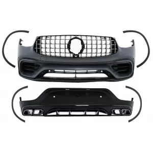 Body Kit suitable for Mercedes GLC Coupe Facelift C253 Sport Line (2020-Up) GLC63 Design
