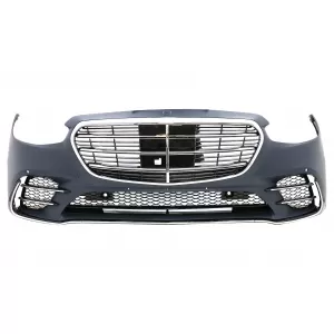 Front Bumper suitable for Mercedes S-Class W223 Limousine (2020-up) Sport Line Design
