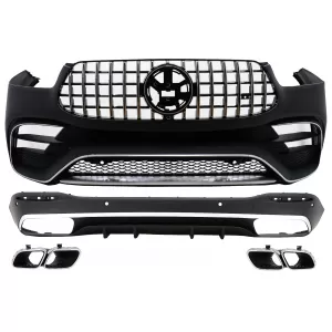 Body Kit suitable for Mercedes GLE W167 SUV Sport Line (2019-Up) GLE 63S Design