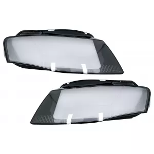 Headlights Lens Glasses suitable for Audi A4 B8 8K Sedan Avant (2008-2012)