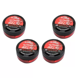 Paradise Fresh Air Ultimate Gel Air Freshener Platinum Series Odor Eliminating 4 Jars Black Cherry