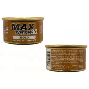 Paradise Air Fresh Organic Air Freshener Uncapped Can Max Fresh 30 Gold