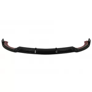 Front Bumper Lip suitable for Mercedes E-Class W213 S213 C238 A238 (2016-2019) Sport Look Piano Black