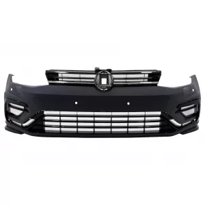 Front Bumper suitable for VW Golf VII 7 (2013-2017) 7.5 Facelift R-Line Design