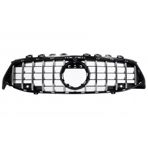 Front Grille suitable for Mercedes CLA X118 C118 (2019-05.2023) Chrome Stripes GT-R Panamericana Design