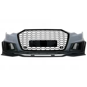Front Bumper with Central Grille suitable for Audi A6 C8 4K (2018-2020) RS6 Design