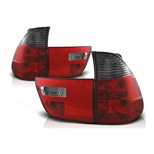 Taillights suitable for BMW X5 E53 (09.1999-2006) Red Smoke