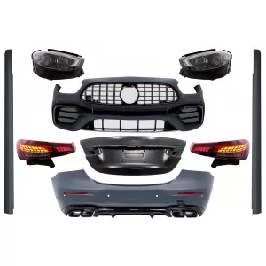 Complete Conversion Body Kit suitable for Mercedes E-Class W213 (2016-2019) to Facelift 2020 E63s Design