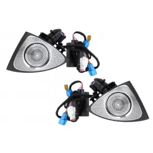 Front Door LED Rotary Tweeters 7 colors suitable for Mercedes S-Class W222 (2013-2020) - TWT7CW222