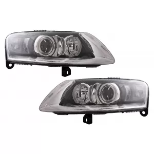 Xenon Headlights suitable for Audi A6 4F C6 (04.2004-2008) Chrome