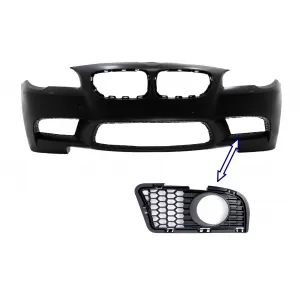 Fog Light Grille LEFT SIDE suitable for BMW 5 Series F10 F11 NON-LCI (2010-2014) only for M5 Bumper