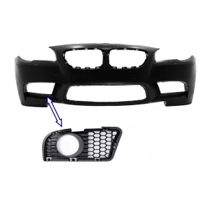 Fog Light Grille RIGHT SIDE suitable for BMW 5 Series F10 F11 NON-LCI (2010-2014) only for M5 Bumper