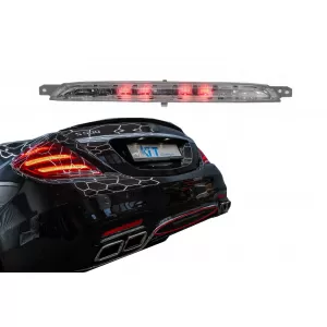 Rear Bumper Diffuser Fog Light LED Red suitable for Mercedes S-Class W222 (2013-2020)