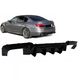 Double Outlet Air Diffuser suitable for BMW 5 Series F10 F11 (2011-2017) M Design Piano Black