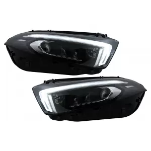 Full LED Headlights suitable for Mercedes A-Class W177 V177 (2018-2022) Conversion from Xenon to LED