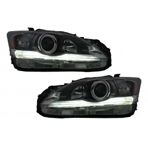Halogen Headlights suitable for Lexus CT ZWA10 (2010-2016) Black