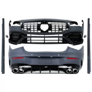 Body Kit suitable for Mercedes CLA C118 Sedan X118 Shooting Brake (2019-05.2023) CLA45 Design