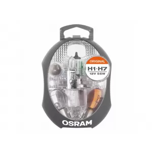 OSRAM Spare Lamps Box 7 Pieces H1 H7 P21W PY21W P21/5W R5W W5W for Car Lamp Kit