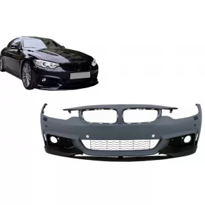 Front Bumper suitable for BMW 4 Series F32 F33 F36 (2013-2020) M Sport Design