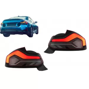 LED Taillights suitable for BMW 2 Series F22 F23 M2 F87 (2014-2020) Dynamic Turning Lights