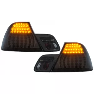 LED Taillights suitable for BMW 3 Series E46 Coupe Cabrio (2003-2006) Smoke