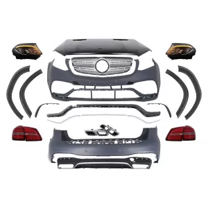 Complete Body Kit suitable for Mercedes GL-Class X166 (2012-2016) Conversion to 2016 GLS63 Design
