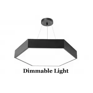 Chandelier Hexagon HoneyComb Ceiling Light System 6500K Diameter 60cm Dimmable