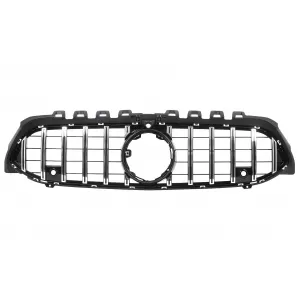 Central Grille suitable for Mercedes A-Class W177 Hatchback V177 Sedan (04.2018-2022) GT-R Panamericana Design