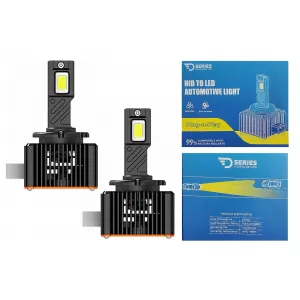 D3R LED Car Headlight Bulbs D Series 6000K High Power Conversion Xenon to LED