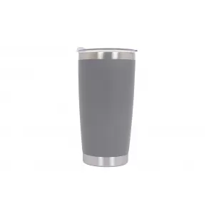 Thermos Stainless Steel SS304 Insulated Mug with Lid Double Wall Gray 20oz 590ml - CANGRAY