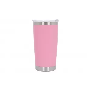 Thermos Stainless Steel SS304 Insulated Mug with Lid Double Wall Pink 20oz 590ml