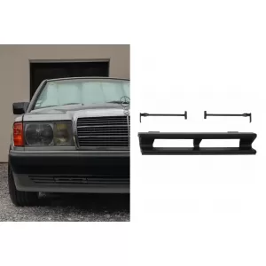 Front Bumper Tow Hook Cover suitable for Mercedes 190 Series W201 (1982-1988) Sedan