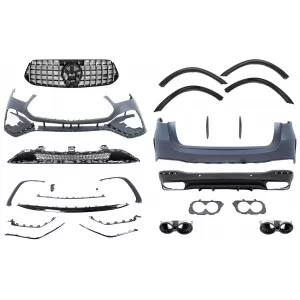 Body Kit suitable for Mercedes GLE W167 SUV (2024-Up) GLE53 Design