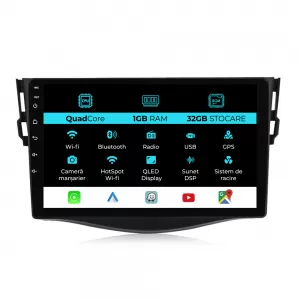 Navigation for Toyota Rav 4, (2006-2013), 9Inch, 1Gb Ram, 32Gb Storage, Carplay