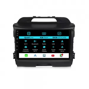 Navigation for Kia Sportage, (2010 - 2016), 9 Inch, 1Gb Ram, 32Gb Storage, Carplay