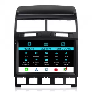 Navigation for Volkswagen, Touareg (2003-2010), 9 Inch, 2Gb Ram, 64Gb Storage, Carplay