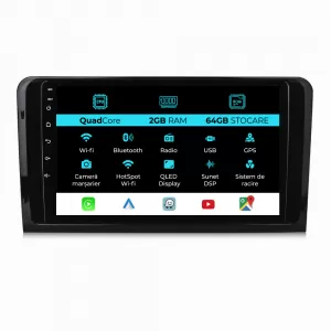 Navigation for Mercedes Benz ML W164, GL X164 (2005 - 2012), 9 Inch, 2Gb RAM, 64Gb Storage, Carplay