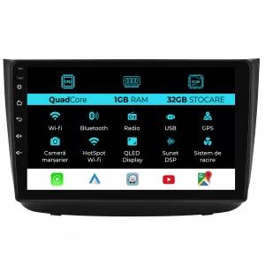 Navigation for Mercedes Vito, Viano (2005-2015), 10 Inch, 1Gb Ram, 32Gb Storage, Carplay