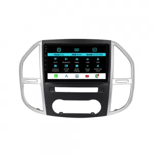 Navigation for Mercedes Vito W447 (2014-2021), 10Inch, 4Gb Ram, 64Gb Storage, Carplay
