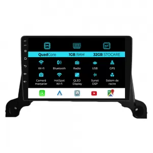 Navigation for Peugeot, 3008 5008 (2016 - 2021), 9Inch, 1Gb Ram, 32Gb Storage, Carplay