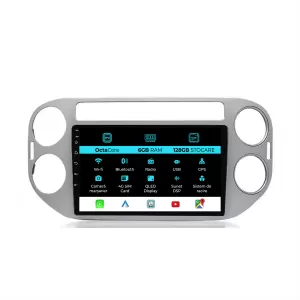 Navigation for Volkswagen Tiguan, (2006-2016), 9 Inch, 6Gb Ram, 128Gb Storage, Carplay.
