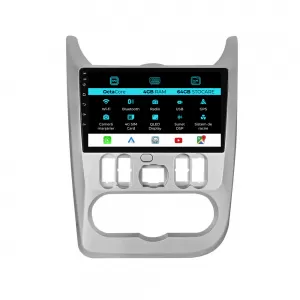 Navigation for Android Dedicated Dacia Logan Duster Sandero (2008-2013), 9Inch, 4Gb Ram, 64Gb Storage, Carplay