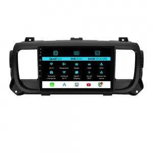 Navigation for Peugeot Expert, Citroen Jumpy 3 (2016-2021), 9Inch, 2Gb Ram, 64Gb Storage, Carplay