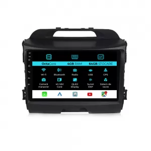 Navigation for Kia Sportage, 2010 - 2016, Android, 9 Inch, 4Gb RAM, 64Gb Storage, Carplay