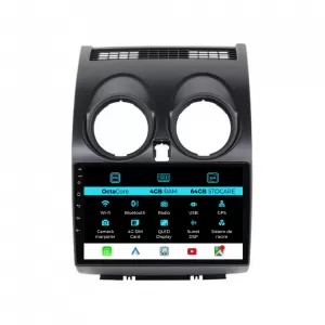 Navigation for Nissan Qashqai J10 (2007-2013), 9 Inch, 4Gb Ram, 64Gb Storage, Carplay