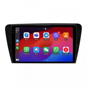 Navigation for Skoda, Octavia 3 (2013-2018), 2K Display, 8Gb RAM, 256Gb storage, Bluetooth, WiFi, Waze, Carplay