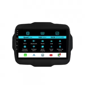 Navigation for Jeep Renegade, 2016-2020, 9Inch, 1Gb Ram, 32Gb Storage, Carplay