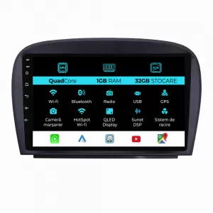 Navigation for Mercedes SL R230 (2001-2011), 9Inch, 1Gb Ram, 32Gb Storage, Carplay